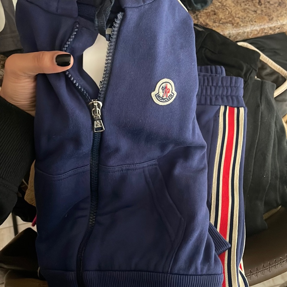 Little boys size 5 moncler set